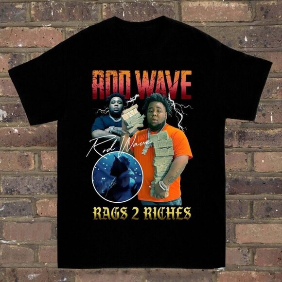 LaNess Other - Rod Wave Rags 2 Riches T-shirt